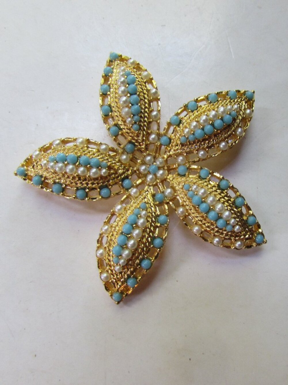 Vintage Sarah Coventry Ocean Star Brooch